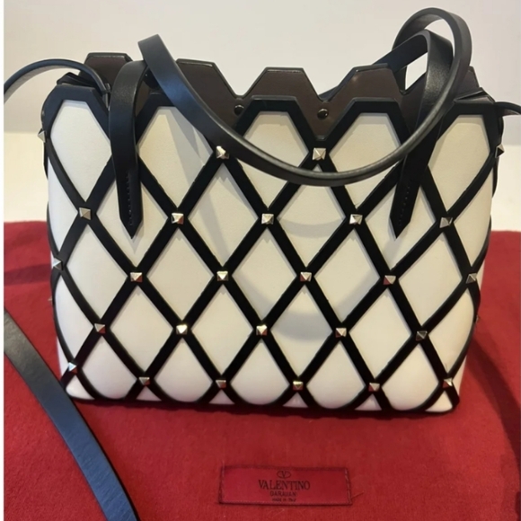 Valentino Garavani Handbags - Valentino Garavani Beehive Rockstud Tote Bag